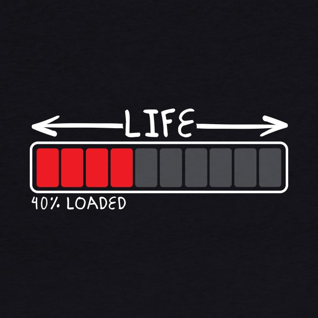 Life 40% Loaded 40th Birthday by thingsandthings